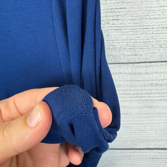 Isabella Oliver Maternity Midnight Blue Catherine Dress Size 12/14 - Picture 8 of 11